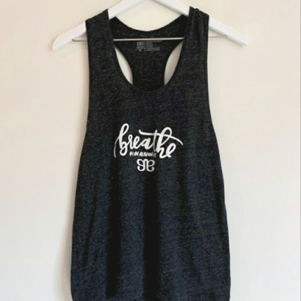 Albion Breathe Racer Back Tank Top 🖤